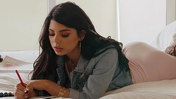 Brunette latina Gina Valentina gets fucked by bbc passionately