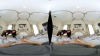 VR babe: Blowjob, Doggystyle  Virtual Reality Porn