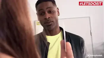 HORNYHOSTEL - (Ginebra Bellucci, Darrell Deeps) - Big Black Cock Pizza Boy Fucks His Top Client