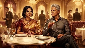 Handsome Indian Guy Doggystyle Fuck with Big Ass Aunty - Anal & Blowjob