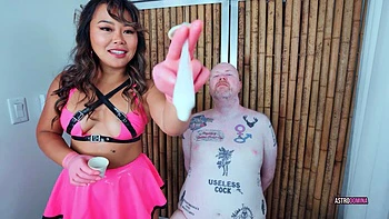 Bull Cum Eating Slut Feat Astrodomina