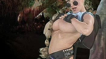 Danni Ashe: Boob Raider: Big Tits, Blonde  Onlyfans Porn