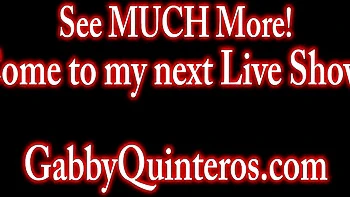 Magnificent Vyxen Steel and Gabby Quinteros at gangbang dirt