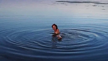 Natella Dance Nude River Bathing Outdoor - Amateur MILF StepMom Small Tits Posing