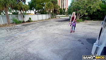 Horny 19 Year Old Hops on The Bus