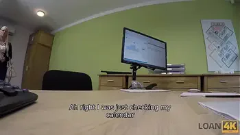 LOAN4K. Hot MILF craves money so lender hurries to help her for sex