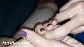 The Joys of the Uncircumcised Penis (Milking-time)