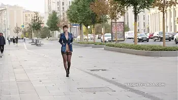 Business day. With out a skirt in public... a little later I took off my underwear