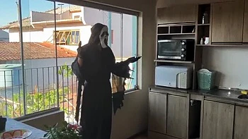 Amateur Latina Camila Vegas Backstage Blowout - Big Ass Massage & Fucking with Lucas Neitan