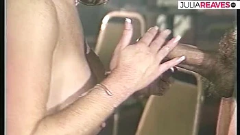 Huge Cock Deep Throat Slut Gagged Then Rides on Pool Table - Big Tits Big Ass Vintage