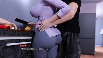 Stepmom Gets Ass Grinding From 18 Year Old Step Son - Mature & Horny