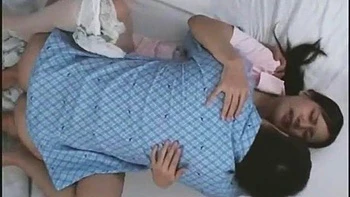 Yayoi Yanagida sucks cock doggy and rides missionary
