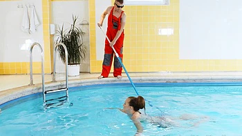 Czech teen Stacy Cruz gets fucked by a pool in a steamy scene.