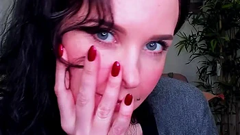 Pretty brunette tease: Amateur, Fansly  Cam Porn