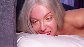 18 Year Old Bitchs Tight Butt Gets Oiled Up And Banged With A Big Shlong