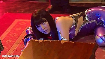 Ai Uehara asiática em treino interminável de orgasmo e restrição