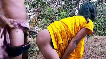 Virgin Desi Indian Girl Outdoors