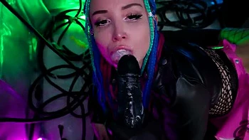 Ksu Colt Cyberpunk POV Fuck - Big Tits & Anal Gape Madness