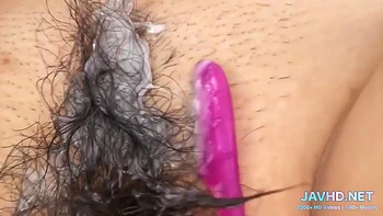 Behaarte asiatische Amateur-Schlampe Fetisch-Clip