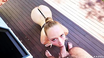 Scarlet Chase Devours Big Cock Anal and Blowjob