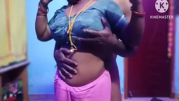 Sari ausgezogen, dann tiefer Blowjob