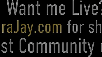 Sara Jay's Huge Tits and Phat Ass Handjob