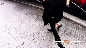 Hot Czech milf Harleen Van Hynten fucks fake agent