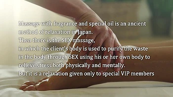 Massagem com óleo de Nami Amami termina em creampie interracial