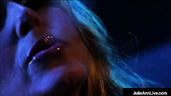 Busty Italian MILF Julia and Lisa Masturbate Hot