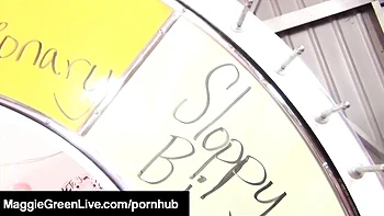 Maggie Green Sucks and Fucks with Huge Tits