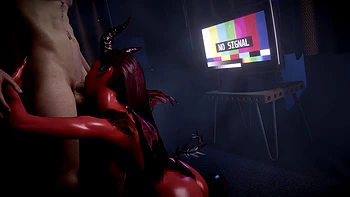 Demônio quente me persegue em noite tempestuosa