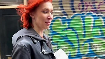 Redhead MILF's Rough Anal & Ass-to-Mouth with Big White Cock