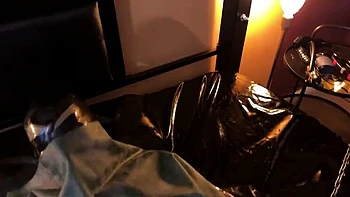 German Milf Ava Fucked in Latex Mask BDSM