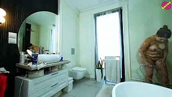 Amateur MILF Sucks Butt Plug Before Anal Doggy Fuck