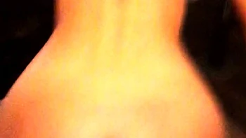 Cute brunette teen amateur blowjob with POV cum