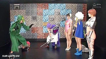 Пышногрудая азиатка Хадзуки в сексуальном белье с группой