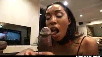 Ebony Babe Fucked POV: Blowjob, Doggy, Cowgirl