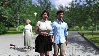 Naughty Big-Tit MILF Teacher Gets Fucked in Park 3D Animation