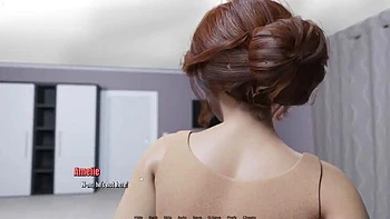 Belle-mère asiatique pulpeuse chevauche ma queue en frottant son gros cul