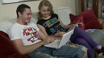 18yo hottie fingered and blasted with cum