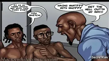 Slutty season #1 Ep. #3 - He Caught us Gangbanging a Pornstar - College babes fuck Hot MILF