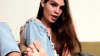 Kylie Haale's Kinky Sock Foot Fetish Solo