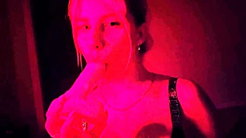 Tattooed Blonde Shows Off Her Blowjob Skills