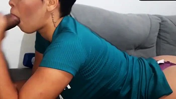 My Babe Took Her First Hardcore Blowjob