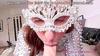 British Lara Masturbates with Toys and Self-Fucks