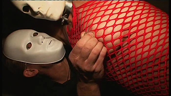 German Domina Fucks Cruelly in Fishnet & Stockings