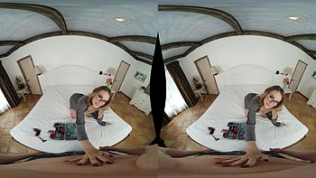 Hot VR Blowjob & Cowgirl Doggy Fuck