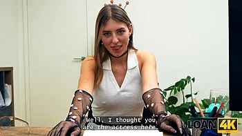 Blonde Babe Sucked and Fucked Cowgirl, Missionary Style