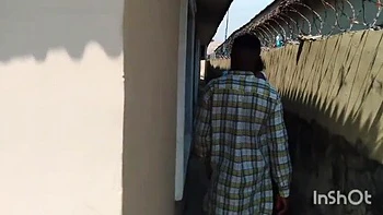 Big Natural Tits Nigerian Cougar Undresses