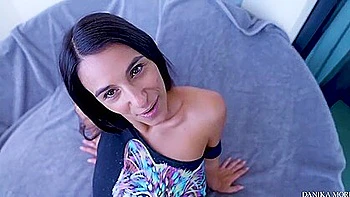 Folla anal profunda con gran polla y enorme barriga eyaculando